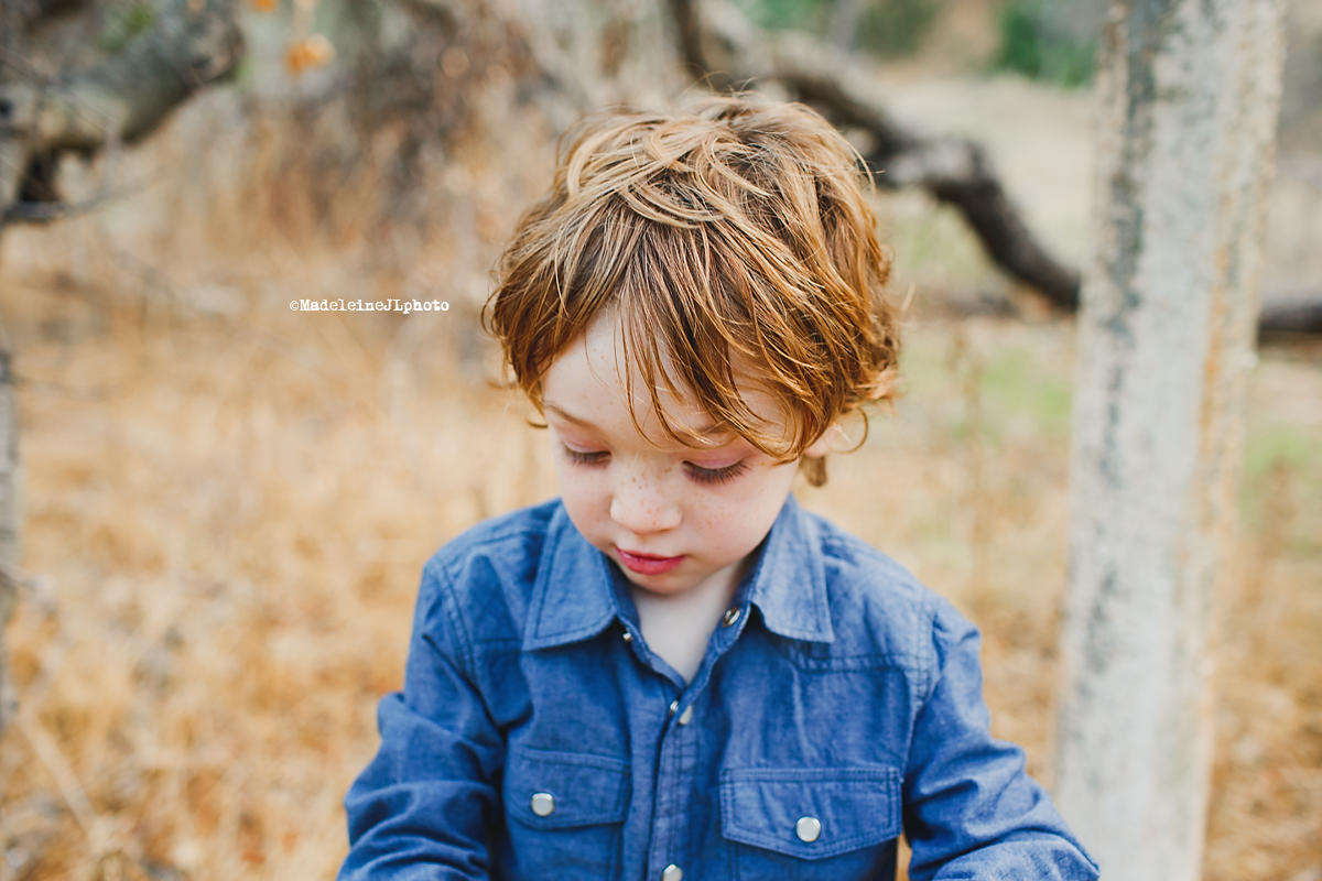RSM orange county family session. Woodsy family session. OC family photographer